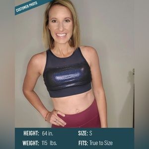 ZYIA Blue Twilight All Star Bra Size M